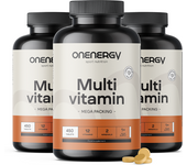 OnEnergy 3x Multivitaminas, en total 1350 comprimidos