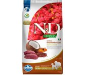 Farmina ND Quinoa Skin Coat Grain Free Medium/Maxi Venado 2 x 7 kg