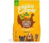 Edgard & Cooper Adult BIO Organic Gluten Free Pavo y Pollo 2 x 7 kg
