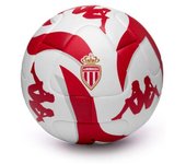 Kappa - Balón AS Monaco 2024-2025 Mini, Unisex, White-Red, MINI