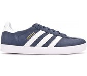 Adidas - Zapatilla Gazelle Niño, Unisex, Collegiate Navy- White- White, 6,5 UK