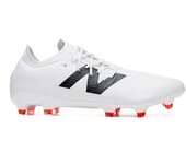 New Balance - Bota de fútbol Furon Pro FG V7+, Unisex, White, 8,5 USA