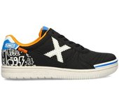 Munich - Zapatilla de fútbol sala G-3 Profit Niño, Unisex, Negro, 38