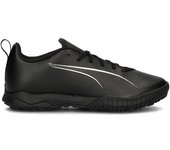 Puma - Bota de fútbol Ultra 5 Play Turf Niño, Unisex, Black-White, 2.5 UK