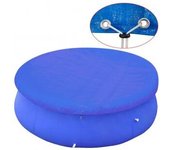 vidaXL Cubierta Para Piscina Sobre El Suelo Redonda 450-457 Cm