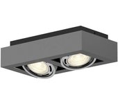 Arcchio Lámpara de techo de aluminio negro