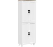 Homcom Alacena de cocina blanco 60 x 30 x 170.5 cm