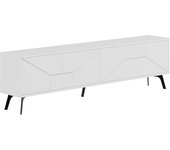 Calicosy Mueble tv 4 puertas l180 cm - blanco