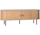 Klast Home Mueble tv de mdf natural 150x55 cm