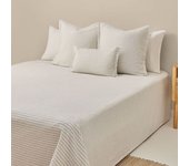 Textura Interiors Foulard nido de abeja gris 180x280