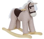 sweeek Caballo balancín para niños, marrón