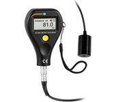 PCE Instruments Brillómetro con sensor externo / Geometría 60° / Área de medición Ø4,5 mm / Transferencia de datos a PC a través de interfaz micro USB /Manejo con una sola mano / Envío incluye un estándar de calibración/Memoria para 1245 valores PCE-GM 80