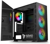 Savio Caja Torre Pc Raptor X1 Argb Glass