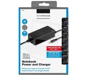 Vivanco Cargador De Portátil Universal 90w