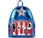 Loungefly Mochila Capitán América Marvel 26 Cm