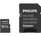 Philips Tarjeta De Memoria Microsdxc 512gb Class 10 Uhs-i U1