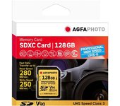 Agfa Tarjeta De Memoria Sdxc Uhs Ii 128gb Professional High Speed U3 V90