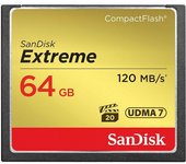 SanDisk Tarjeta De Memoria Extreme Cf 64gb Udma7 Sdcfxsb-064g-g46