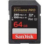 SanDisk Tarjeta Sd Extreme Pro 64gb V60 Uhs-ii