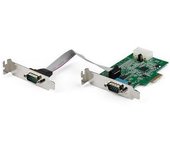 Startech Tarjeta De Expansión Pcie Pci-e De 2 Puertos Rs232