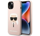 Karl Lagerfeld Funda Para Teléfono Klhcp14mslkhlp Iphone 14 Plus15 Plus 6.7 Silicone Karl`s Head