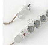 Creative Regleta M1t4b03rn01 Cable De Lino Rn01 3 M