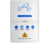 Qcharx Película De Fijación Ultravioleta Hydrogel Hd Hybrid Qx1 Lite 10 Unidades
