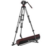 Manfrotto Cabeza De Bola Con Trípode De Carbono Doble Y Estabilizador De Tierra 504x