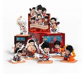 Mighty Jaxx Figura Freeny´s Hidden Dissectibles One Piece Luffy’s Gears Edition 6 Unidades