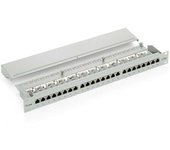 Equip Panel De Conexión Ral7035 De 24 Puertos Cat 5e Rj45 De 19 Pulgadas