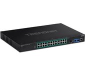 TRENDnet Switch Industrial 26 Ports Poe+ Managed Gigabit L2 Rack Mountable
