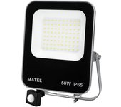 Matel Proyector Led De Aluminio Con Sensor De Chip Samsung 50w