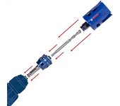 Bosch Sierra De Corona Para Madera Expert Tough Material Power Change 152 Mm