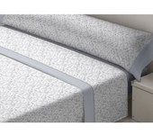 Tejidos Reina Juego De Sábanas De Franela Tríptico Tila Clx Tila C-5 90 Cm