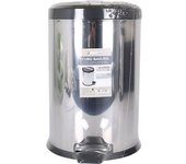 Confortime Cubo De Basura Metálico Con Pedal 12l