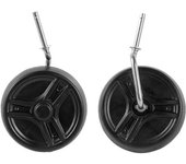 Jbm Ruedas Delanteras Para Cortacésped Inalámbrico 52598