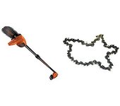 Black & Decker Motosierra Telescópica Con Cadena De Repuesto Gpc1820l20-qw 18v