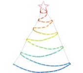 Basics Árbol De Navidad Con Adornos Led Rgb