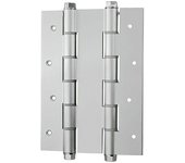 Stoker Bisagra De Aluminio De Doble Acción Plateada 180 Mm