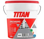 Titan Pintura Acrílica Mate Para Exteriores F-4 Acrylic 15l