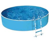 Mountfield Azuro 301 Sin Filtro Con Agujeros En El Eje De La Piscina Blue / White 460 x 90 cm unisex