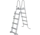 Bestway Escaleras De Seguridad Para Piscinas De 4 Pasos 132 Cm Black One Size unisex