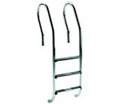 Astralpool Escalera De Piscina Mixta Aisi304 3 Escalones Inox / Black One Size unisex
