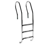 Astralpool Escalera De Piscina Mixto Aisi316 De 4 Peldaños Luxe Inox / Black One Size unisex