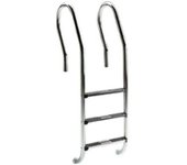 Astralpool Escalera De Piscina Mixta Aisi304 5 Escalones Inox / Black One Size unisex