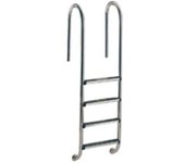 Astralpool Escalera De Piscina Muro Aisi316 De 5 Peldaños De Lujo Inox / Black One Size unisex