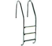 Astralpool Escalera De Piscina Estándar Aisi304 2 Escalones Inox / Black One Size unisex