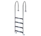 Productos Qp Escalera Para Piscina De Pared Estrecha 4 Escalones Inox One Size unisex