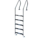 Productos Qp Escalera Estándar Para Piscina 5 Escalones Inox One Size unisex