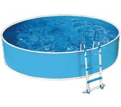 Mountfield Azuro 300 Sin Filtro Con Agujeros En El Eje De La Piscina Blue / White 360 x 90 cm unisex